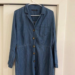 Abercrombie & Fitch Jean Shirt Dress